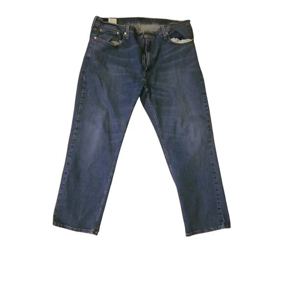 Levi's 569 Water-Less Men's Jeans Blue Light Denim Straight Jeans 40 X 30 - Picture 1 of 13